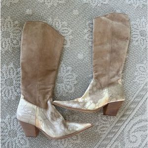 Rare vintage cowboy boots made in Italy
